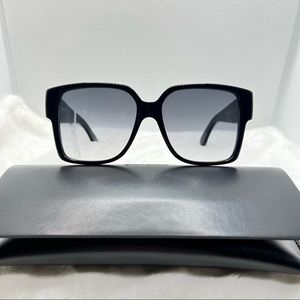 Saint Laurent YSL Sunglasses New Authentic Classic Black Square Sunglass…